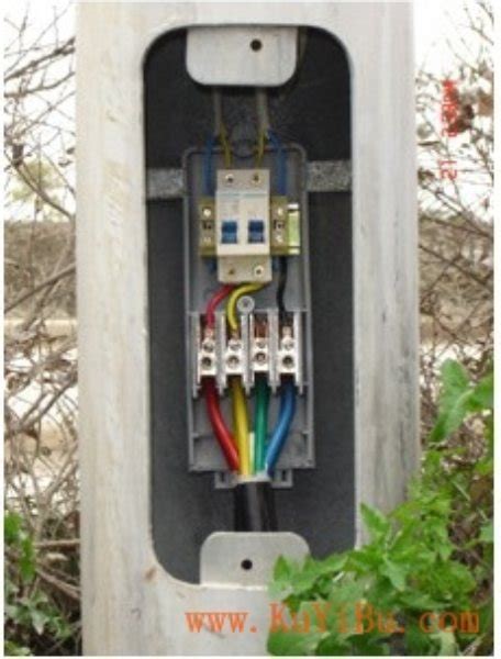 china street light junction box|street light connection box.